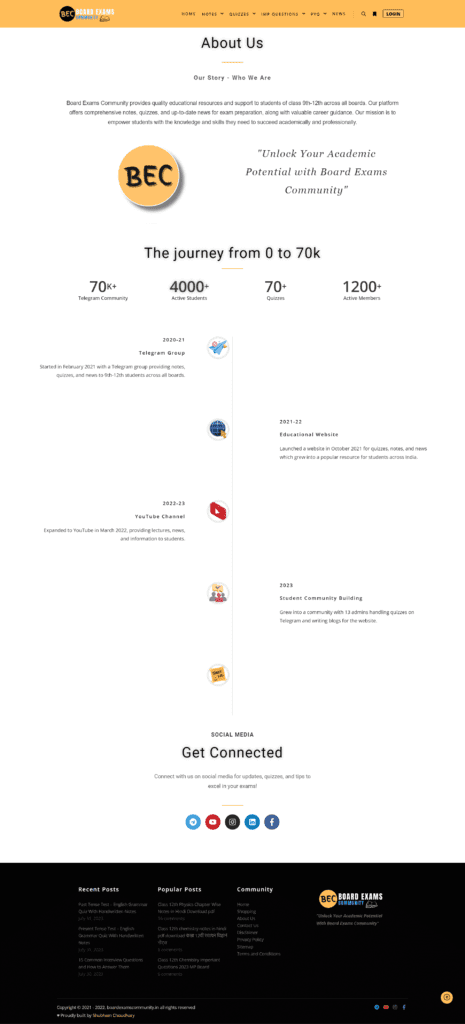 boardexamscommunity about